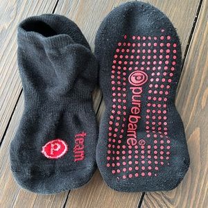 Pure barre Team sticky socks- size small